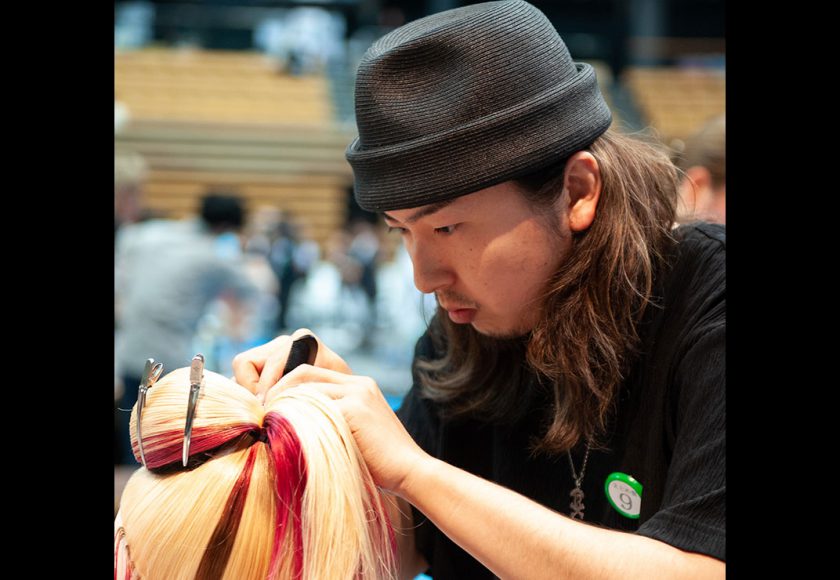 ガラ ド ラ コワフュール Gala De La Coiffure まとめ髪競技 ウイッグ